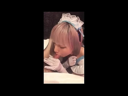 ❤️ Japāņu elks [mayuka], franču kalpones tērps, 1. daļa, minets un džerkstēšana ar losjonu ❤️❌ Kvalitatīvs sekss pie mums ﹏