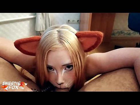 ❤️ Kitsune norīt penis un sperma viņas mutē ❤️❌ Kvalitatīvs sekss pie mums ﹏